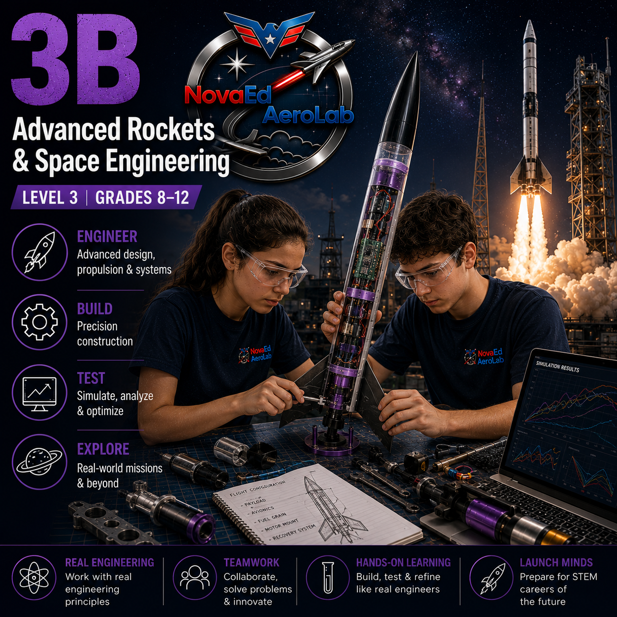 Rocket Engineering for High School Students