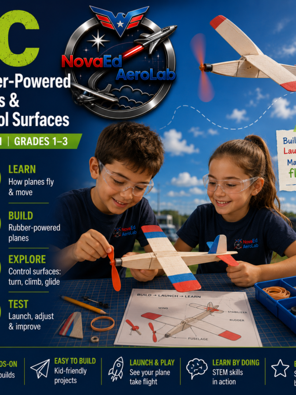 Rubber Propelled Models for Kids