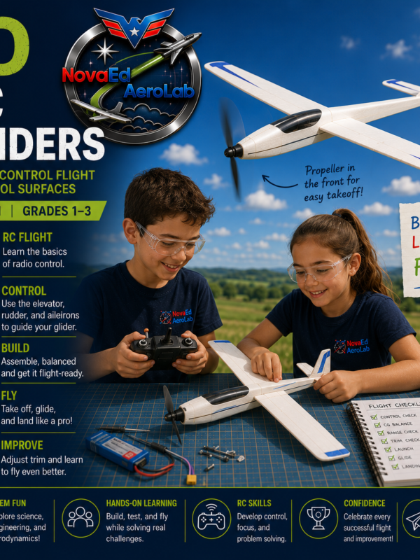 Fly your own RC plane. Build it first. Real engineering, real fun, real flight.